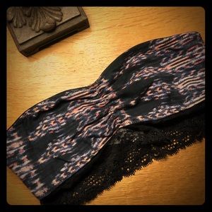 Urban outfitters Aztec print bandeau nwt sz small